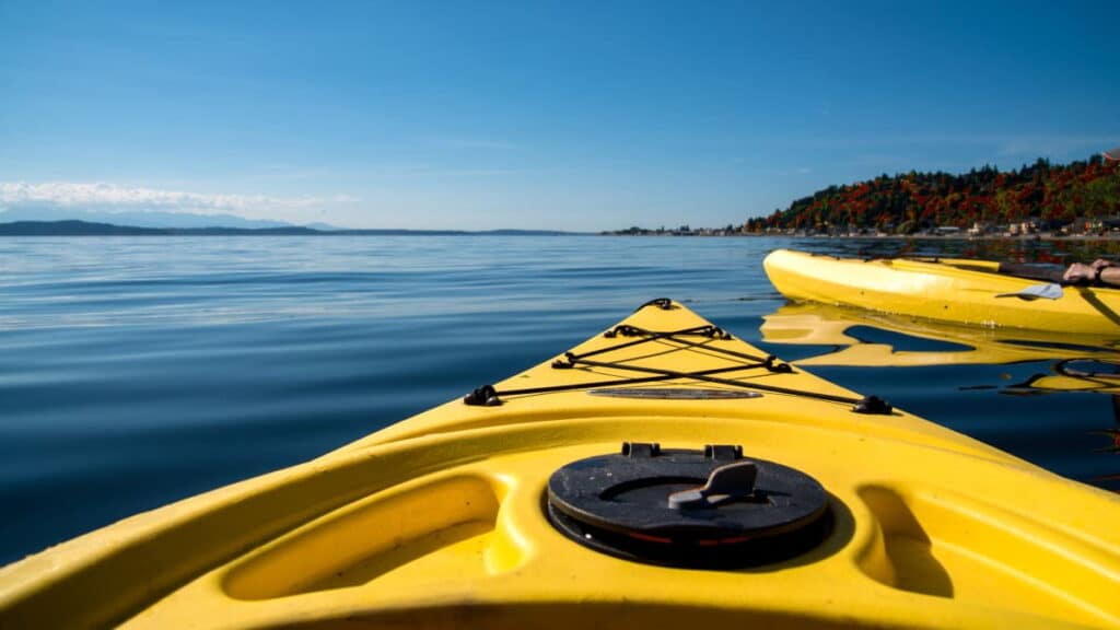 Kayak in the Gulf Shores